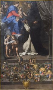 La Reina del Rosario de Guido Reni