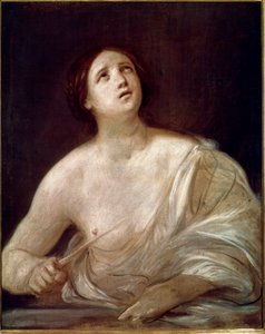 El suicidio de Lucrecia de Guido Reni