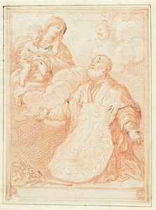 Visión de San Felipe Neri de Guido Reni