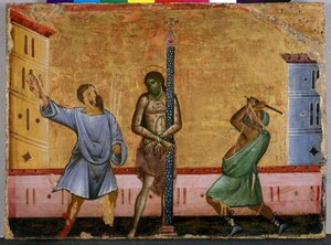 La Flagelación de Cristo de Guido da Siena