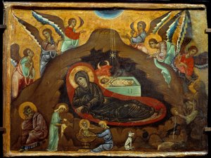La natividad de Guido da Siena