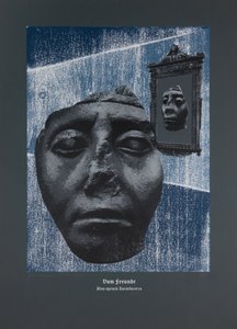 Sobre la amistad, Así habló Zaratustra, 2024 (xilografía y serigrafía)