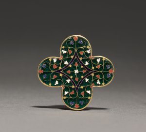 Placa cuatrilobulada, c.1300-1310 de Guillaume (attr. to) Julien