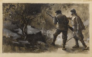 Kennybol y Guldon Stayper, hacia 1889 (óleo sobre lienzo) de Guillaume Albert Demarest