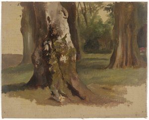 Troncos de árboles de Guillaume Anne van der Brugghen