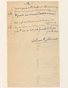 "Vida anecdótica. "Himno de la Liga de las Naciones". Tabaco.", 15 de agosto de 1918 de Guillaume Apollinaire