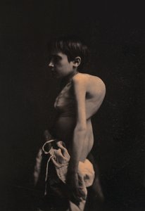 Retrato de un niño jorobado, c.1855-57