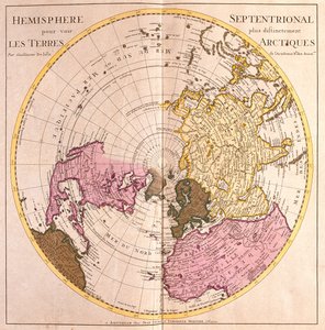 Tierras árticas de Guillaume Delisle