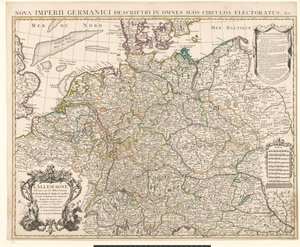 Mapa de Alemania