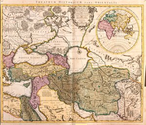 Noroeste de Asia de Guillaume Delisle