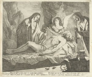 Entierro de Cristo de Guillaume Duvivier