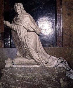 La tumba del Cardenal Guillaume Dubois (1656-1723) 1705