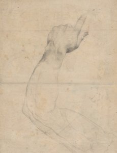 Estudio de un brazo [verso] de Guillaume Lethiere