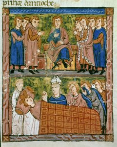Consejo de jefes cruzados y muerte de Baudoin, Conde de Hainaut de Guillaume de Tyr