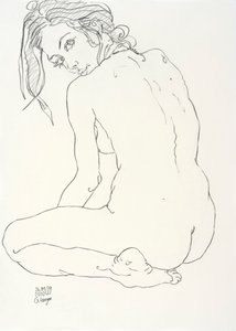 Desnudo femenino, Tímida