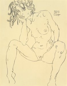 Desnudo femenino, Ya estoy aquí