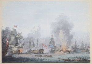 La batalla de Reden de Gustaf Boberg