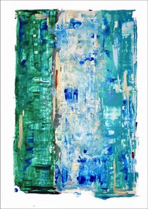 Colores oceánicos modernos: abstracto de Gustaf Tidholm