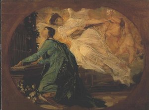 Organista de Gustav Klimt