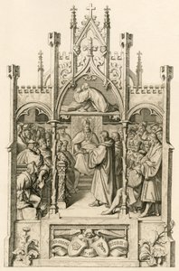 Lutero en oración (Lutero rezando) de Gustav Ferdinand Leopold Konig