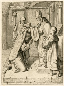 Martín Lutero es ordenado sacerdote de Gustav Ferdinand Leopold Konig