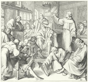 El debate de Leipzig, Andreas Karlstadt, Johann Eck y Martín Lutero, 1519