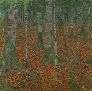 Bosque de abedules, 1903 de Gustav Klimt