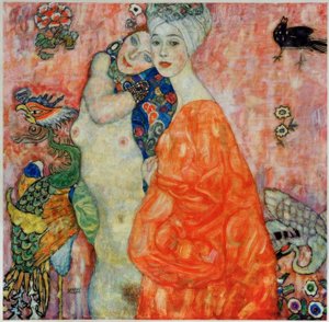 Amigas de Gustav Klimt