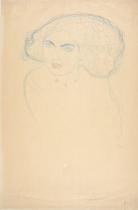 Cabeza de una mujer, c. 1916