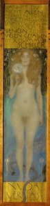Veritas al desnudo de Gustav Klimt