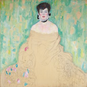Retrato de Amalie Zuckerkandl, 1916-1918