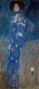 Retrato de Madame Floge de Gustav Klimt