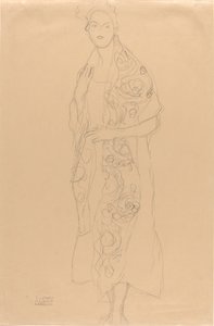 Retrato de una mujer de Gustav Klimt