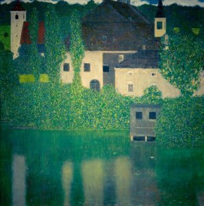 Castillo Kammer en Attersee I de Gustav Klimt