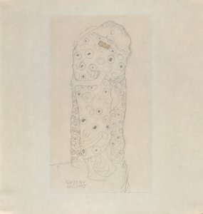 Pareja de amantes de pie, 1907-1908