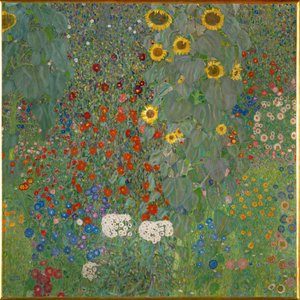 Girasoles de Gustav Klimt