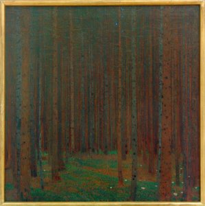 Bosque de abetos I de Gustav Klimt