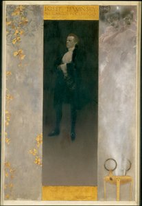 El actor Josef Lewinsky como Carlos en " Clavigo " de Goethe de Gustav Klimt