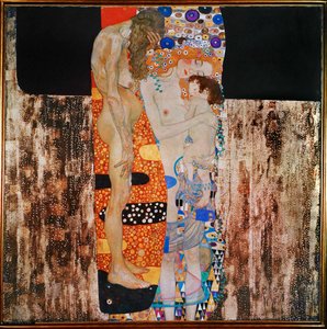 Las tres edades del hombre de Gustav Klimt