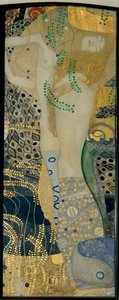 Serpientes de agua de Gustav Klimt