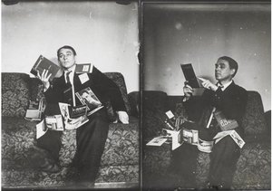 Doble retrato de Aleksei Kruchenykh