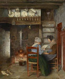 Escena de interior de Gustav Köhler