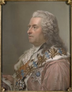 Retrato del Conde Carl Gustaf Tessin de Gustav Lundberg