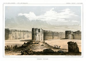 Grand Coulee, Washington, EE.UU., 1856 de Gustav Sohon