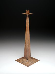 Candelabro, c.1907 de Gustav Stickley
