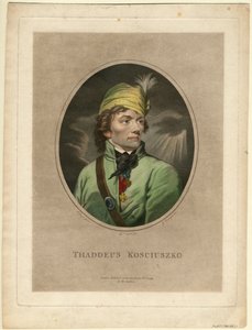 Retrato de Tadeusz Kosciuszko 1746-1817