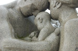 Esculturas en el Parque de Esculturas Vigeland