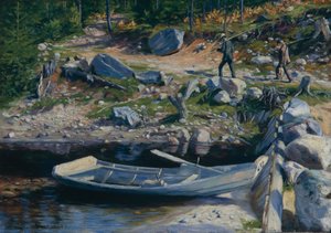 A casa de la pesca de Gustav Wentzel