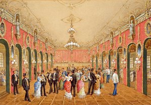 El Coliseo de Schöndorf (Baile en el Coliseo de Schwender) de Gustav Zafaurek