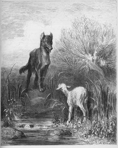 El lobo y el cordero - de 